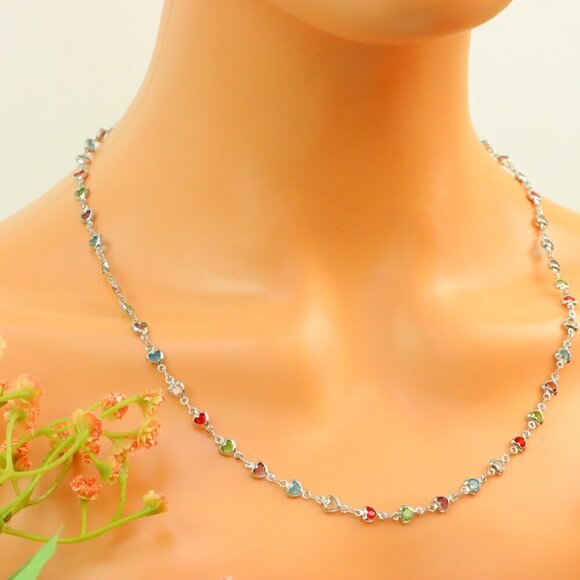 "New Beautiful Design Necklace Chain for Women/Girls, Gift, N521 - Picture 3 of 10